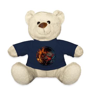 Ich habe Fleischgelüste beim Barbecue - Teddy - French Navy - Vorne