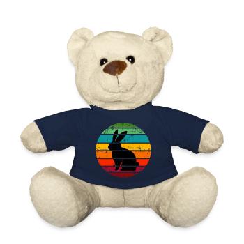 Hare - Teddy Bear - french navy - Front