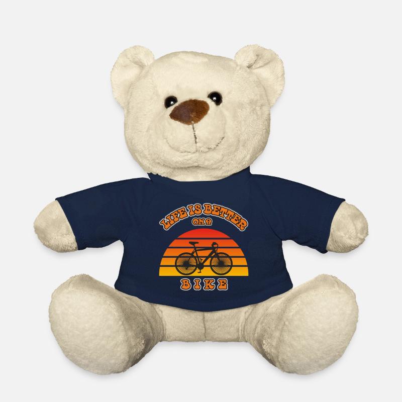 LIFE IS BETTER ON A BIKE - Teddy - French Navy