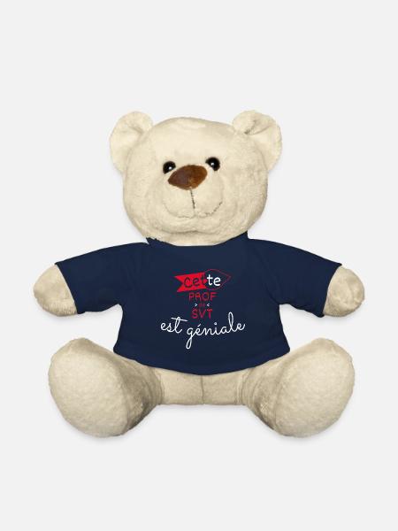 Prof de SVT Géniale cadeau - Nounours - bleu marine