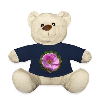 The rosehip is also called the dog rose - Teddy Bear - french navy - Front