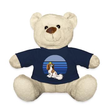 Cavalier Retro Blue - Teddy Bear - french navy - Front