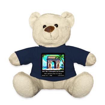 Arc de Triomphe de l'Étoile - Teddy Bear - french navy - Front