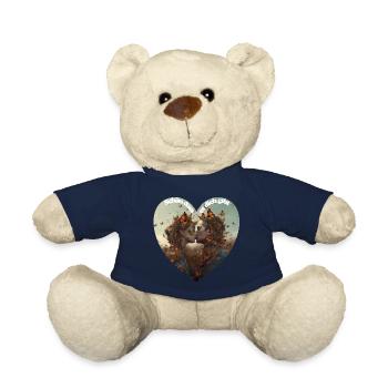 Schmetterlinge im Bauch - Teddy - French Navy - Vorne
