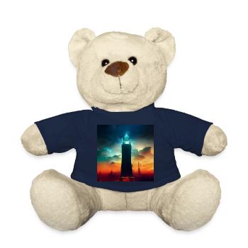 La tour - Nounours - bleu marine - Devant