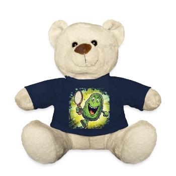 Pickleball Picklepaddle Pickle Sport - Teddy Bear - french navy - Front