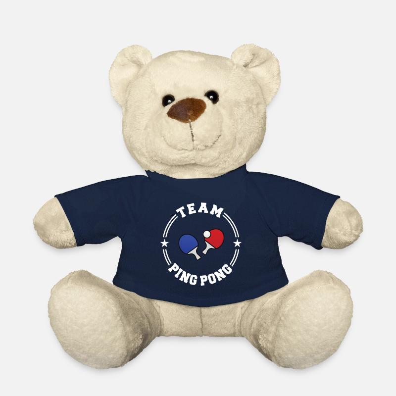 TEAM PING PONG College Round W - Nounours - bleu marine