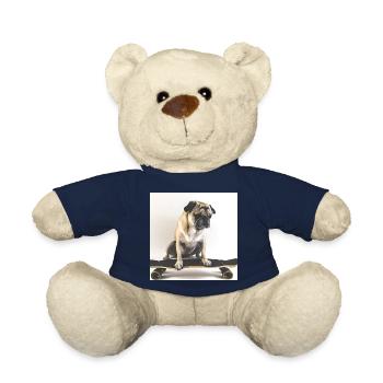 Mops auf Skateboard AICF 4 - Teddy - French Navy - Vorne