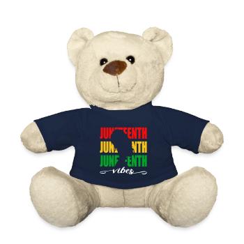 Juneteeth vibes - Teddy Bear - french navy - Front