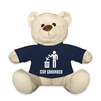 Stay Grounded – Flüge / Flugreisen Vermeiden! (W) - Teddy - French Navy - Vorne