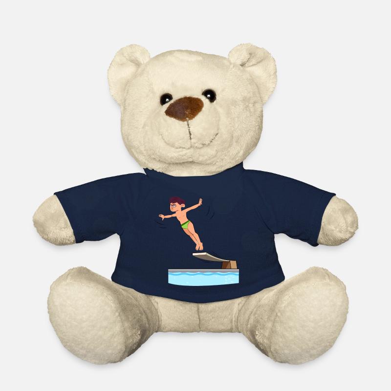 Springboard Diving - Teddy Bear - french navy