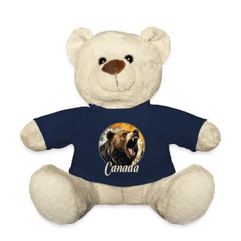 CANADA - Teddy Bear - french navy - Front