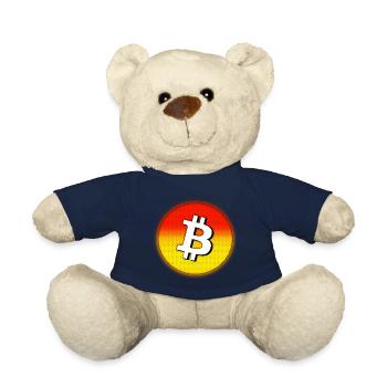 Bitcoin - Teddy Bear - french navy - Front