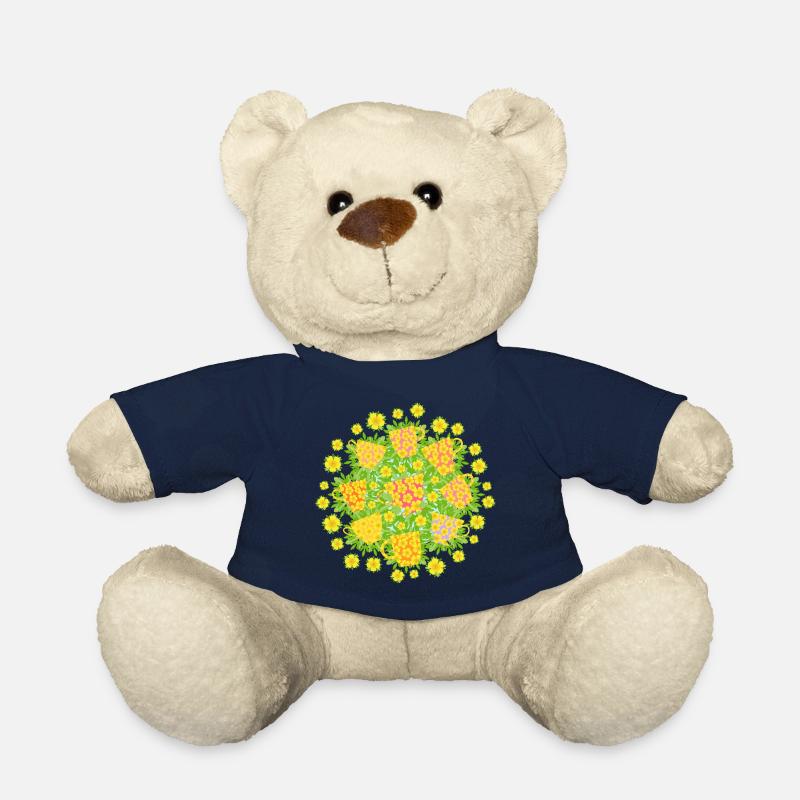 Buttercups Tea Party - Teddy Bear - french navy