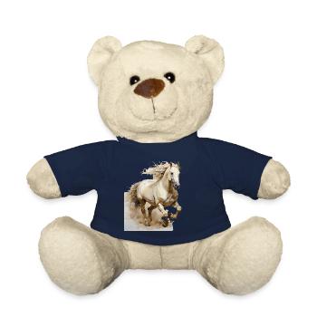 Lien entre l’homme et le cheval - Nounours - bleu marine - Devant