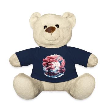 Festival des cerisiers en fleurs - Nounours - bleu marine - Devant