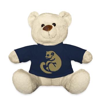 Loris Slowlori Silhouette Säugetier - Teddy - French Navy - Vorne