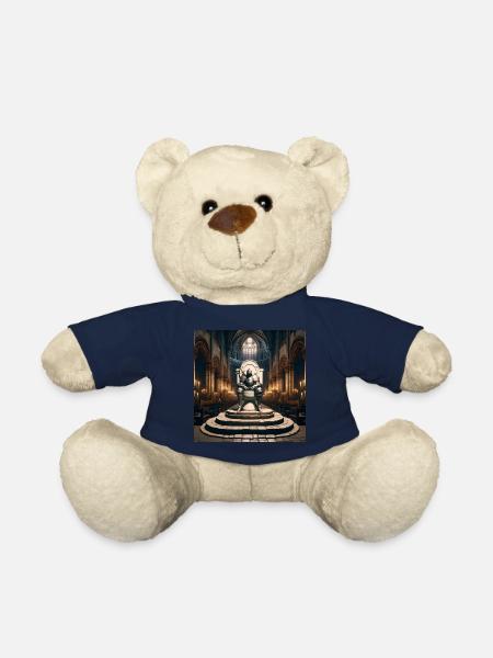 Furzseelen - Hohler Ritter auf Porzellanthron #03 - Teddy - French Navy