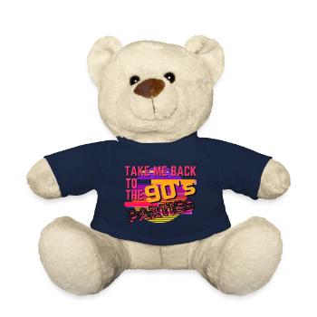 Take me back to the 90's Parties - Teddy Bear - french navy - Front