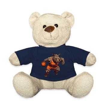 Basketball Nilpferd - Teddy - French Navy - Vorne