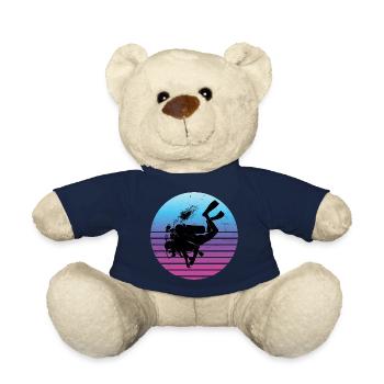 Scuba Diver Diver Free Dive Taucher Scuba Taucher - Teddy - French Navy - Vorne