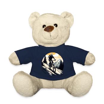 Mountainbiker, Fahrrad, Berge, Outdoor, Sport - Teddy - French Navy - Vorne