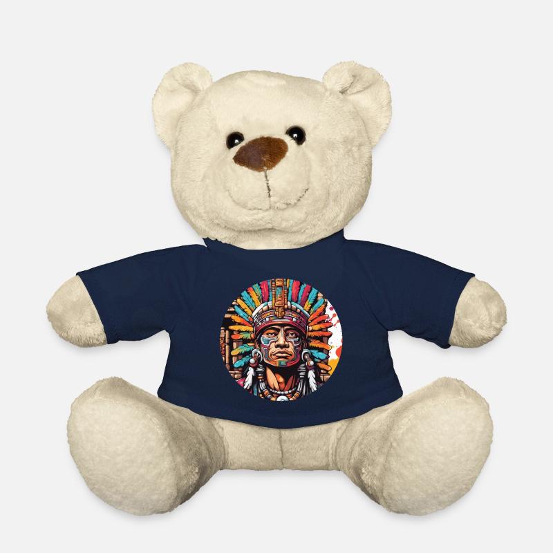 Mayan / Hochkultur / Peru / Maya Kalender / Motiv - Teddy - French Navy
