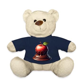 Chocolate Apple Fusion Melting Design - Teddy Bear - french navy - Front