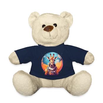 Weltraum Giraffe - Teddy - French Navy - Vorne