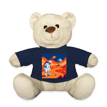 Galactic Golfer: Exoplanet Experience - Teddy Bear - french navy - Front