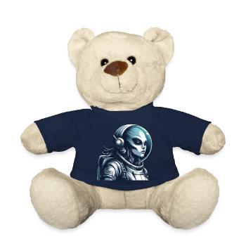 Alien Astronaut Weltraum Erkundung - Teddy - French Navy - Vorne