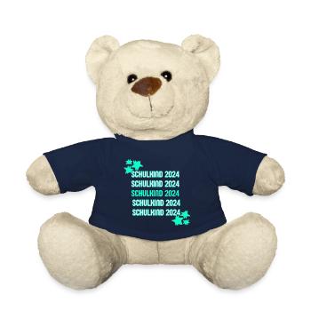 Schulkind 2024 Junge - Teddy - French Navy - Vorne