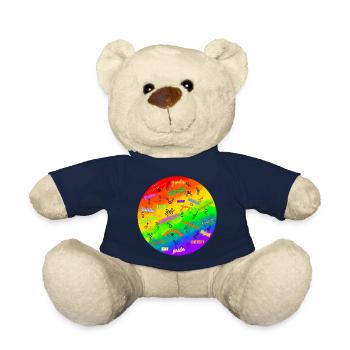 LGBTQIA+ Pride Design - Teddy - French Navy - Vorne
