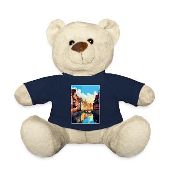 Colmar Frankreich Vintage Reiseplakat WPA Souvenir - Teddy - French Navy - Vorne