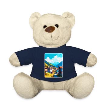 Artvin Türkei Vintage Reiseposter WPA Souvenir - Teddy - French Navy - Vorne