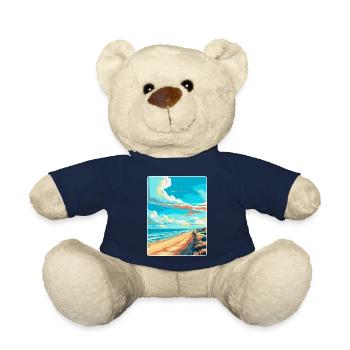 Zandvoort Niederlande Vintage Reiseplakat WPA - Teddy - French Navy - Vorne