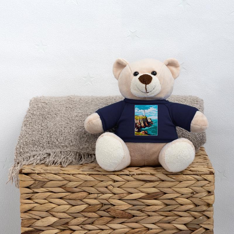 South Stack Cliffs Anglesey Vintage Reiseposter Teddy