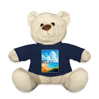 Dover England Uk Vintage Reiseplakat Souvenir - Teddy - French Navy - Vorne