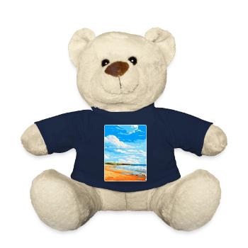 Constantine Bay, Cornwall, England, Vereinigtes Königreich, Reiseposter - Teddy - French Navy - Vorne