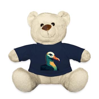 Albatross Zeichentrickfigur Buntes Haustier Tier - Teddy - French Navy - Vorne