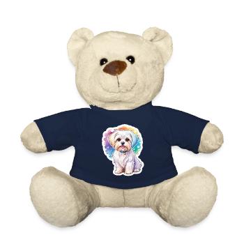 Aquarelles de Malteser - Nounours - bleu marine - Devant