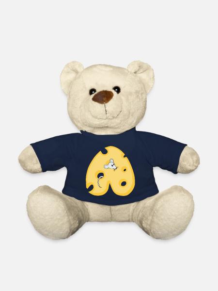 Cheese A - Teddy Bear - french navy