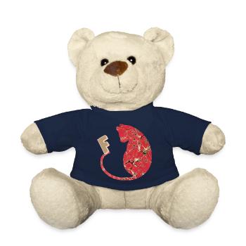 buchstabe f mit katze e 245 - Teddy - French Navy - Vorne