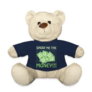 Show Money Design für gut verdienende Berufstätige - Teddy - French Navy - Vorne