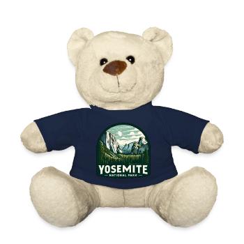 Parc national de Yosemite Montagne Paysage Nature - Nounours - bleu marine - Devant