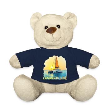 Catamaran Love, Meer, Segeln, Kapitän, Cat, Kat - Teddy - French Navy - Vorne