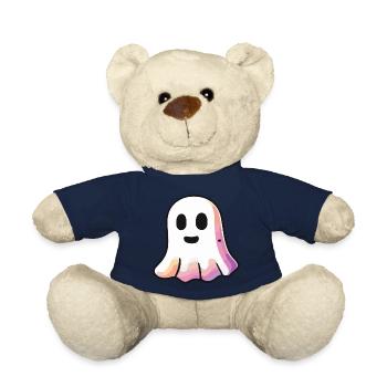 Geist Halloween Niedlich - Teddy - French Navy - Vorne