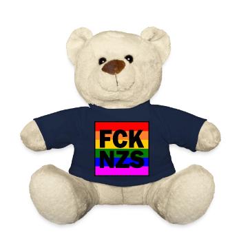 Fck nzs - Teddy Bear - french navy - Front