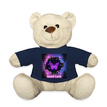 Good Luck - Teddy Bear - french navy - Front