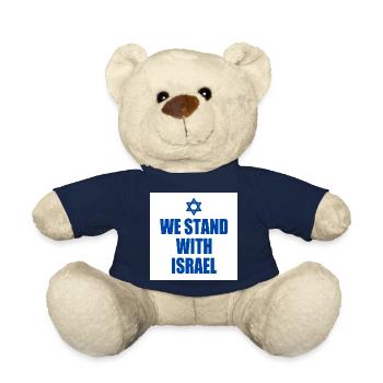 We stand with israel - Teddy - French Navy - Vorne